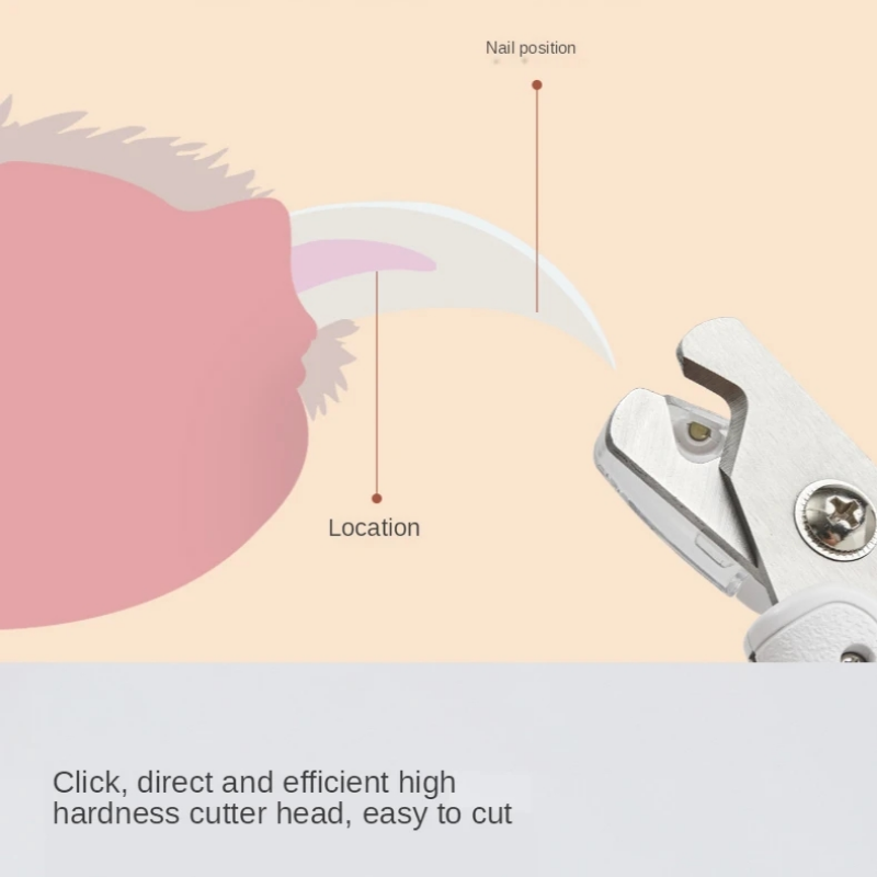 Professional LED Pet Nail Clipper Scissors