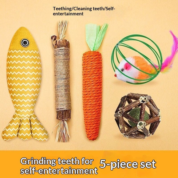 Pet Supplies Cat Toy Gift Set Interactive