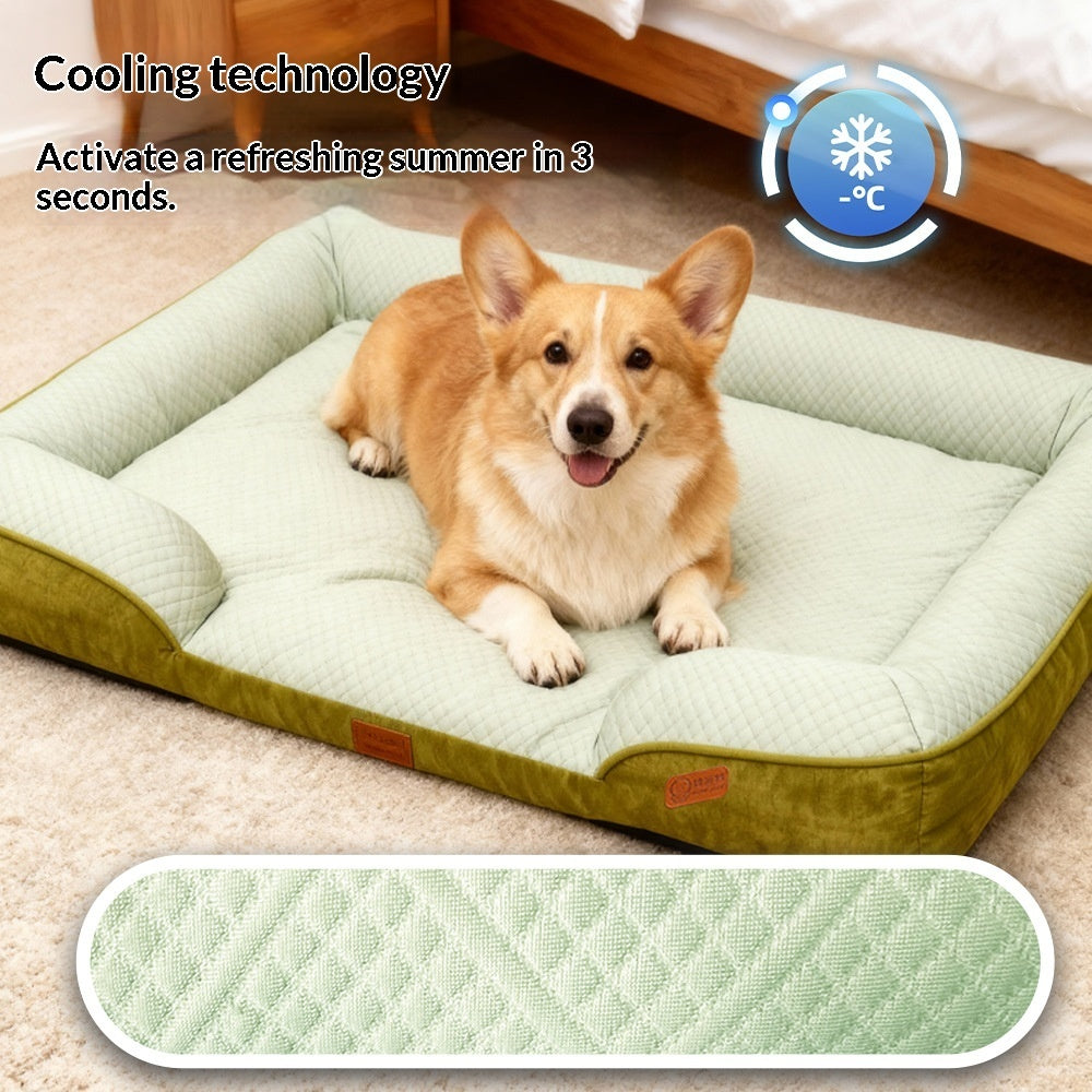 Summer Cooling Washable Pet Sofa Bed