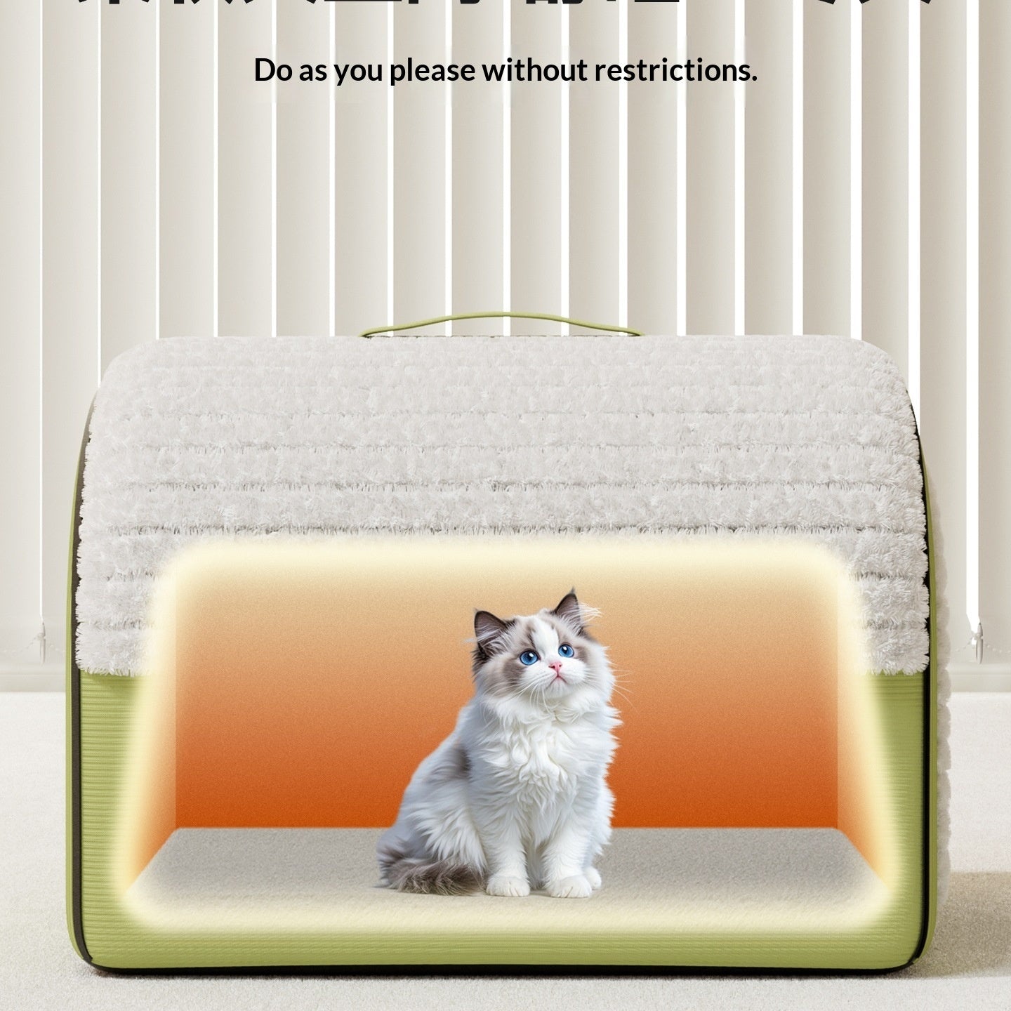 Thickened Enclosed Cat Bed For All Seasons
