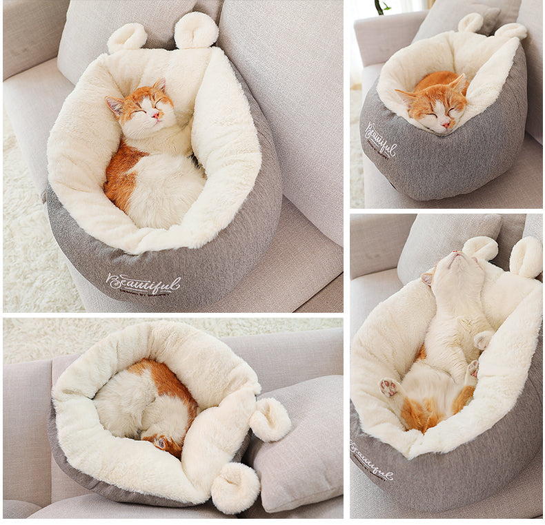 Warm Soft Sleeping Bag Pet Dog Bed