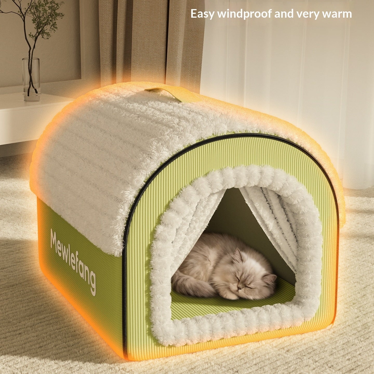 Thickened Enclosed Cat Bed For All Seasons