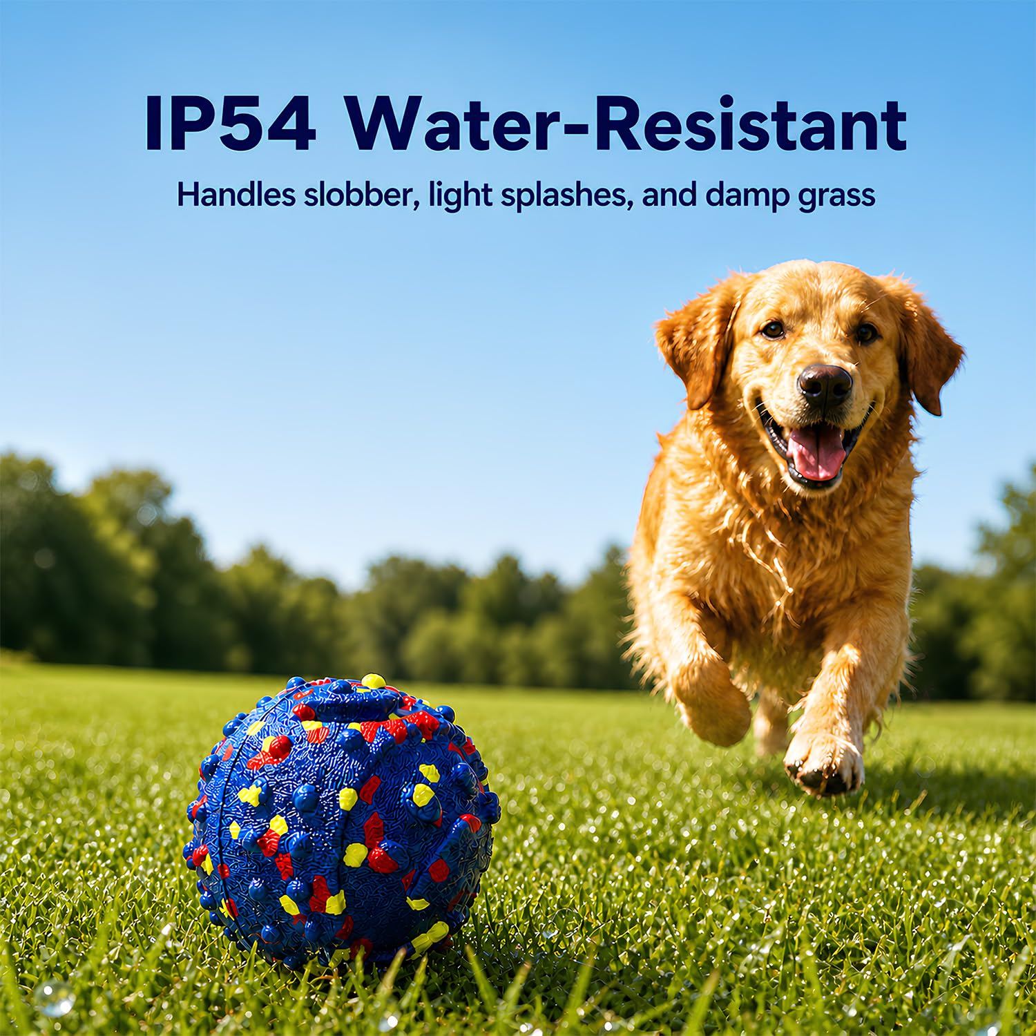 Smart Interactive Moving Dog Ball USB Rechargeable
