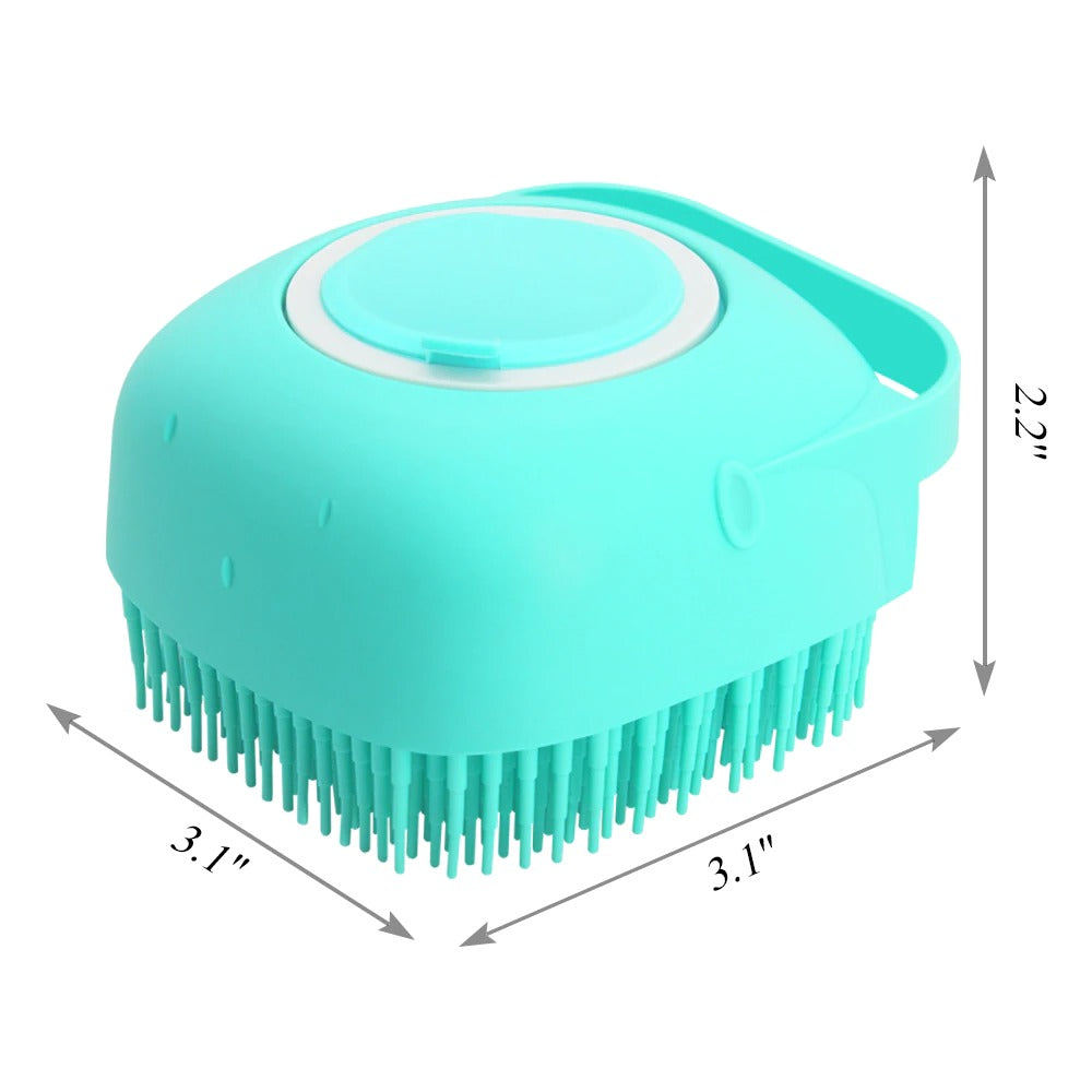 Soft Silicone Pet Shampoo Massage Brush