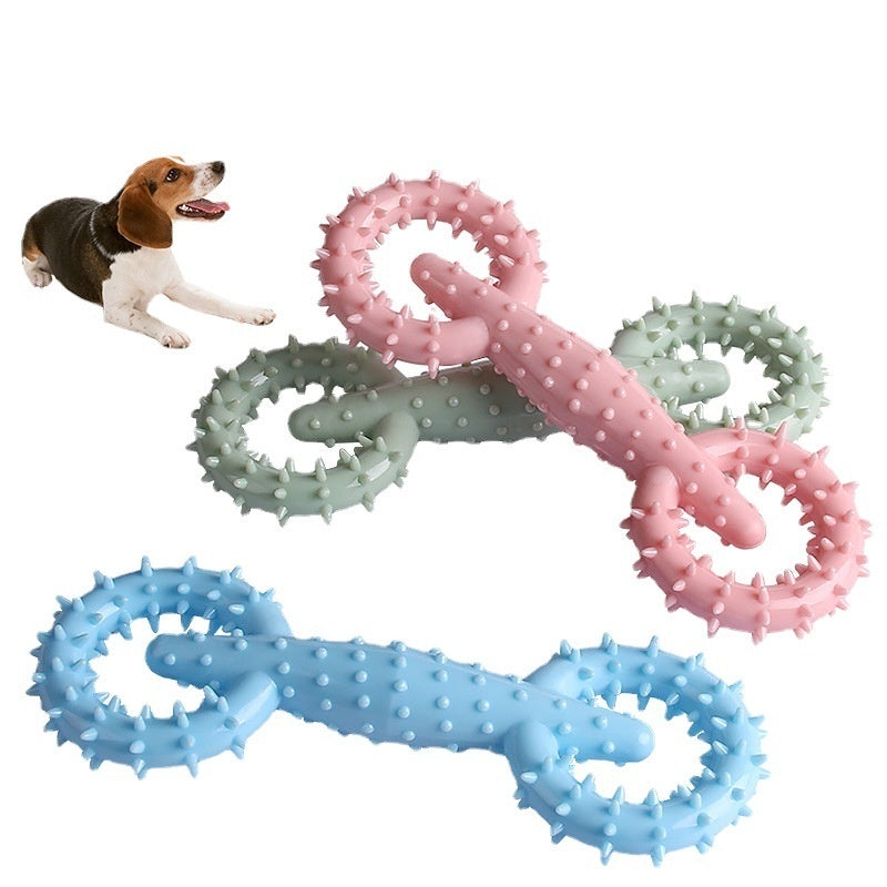 Pet Pull Ring Dog Chew Toy Durable