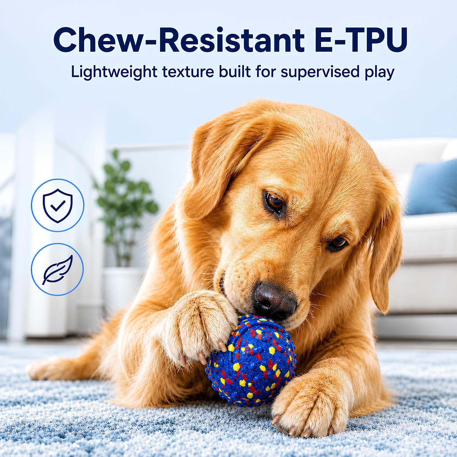 Smart Interactive Moving Dog Ball USB Rechargeable