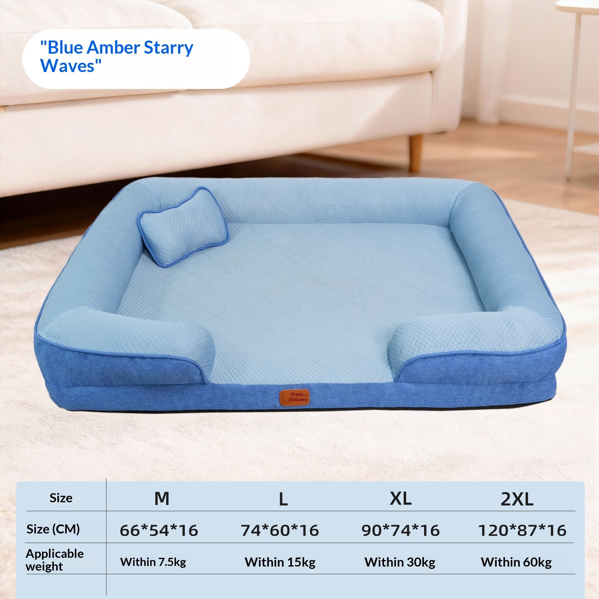 Summer Cooling Washable Pet Sofa Bed
