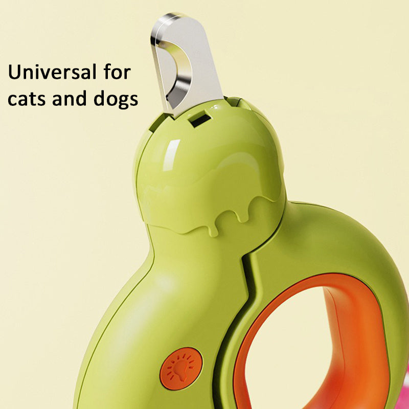 LED Light Pet Nail Clippers For Dogs Cats