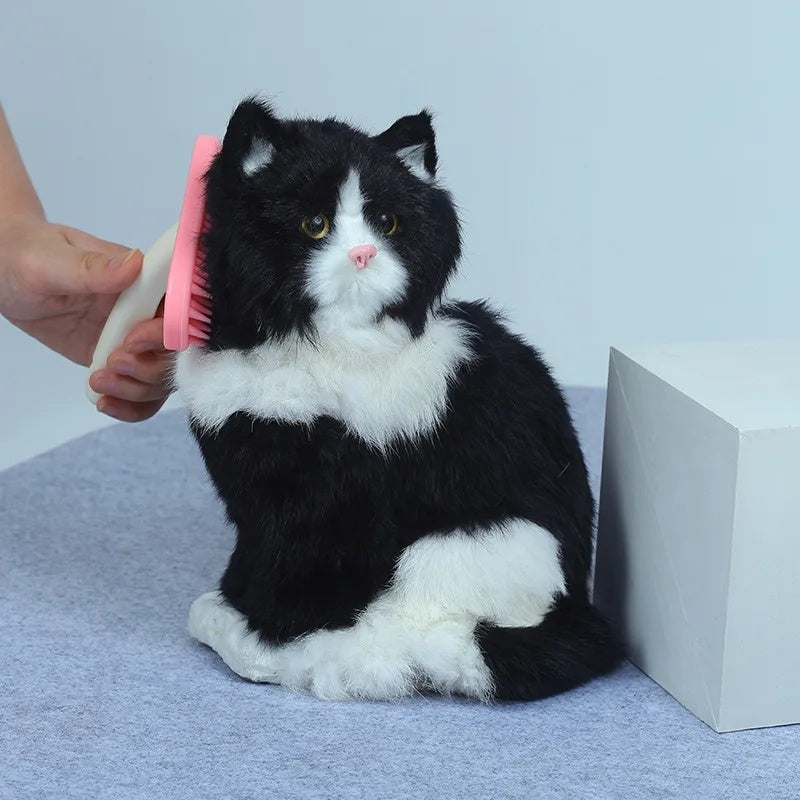 Silicone Small Pet Grooming Comb Fur Brush