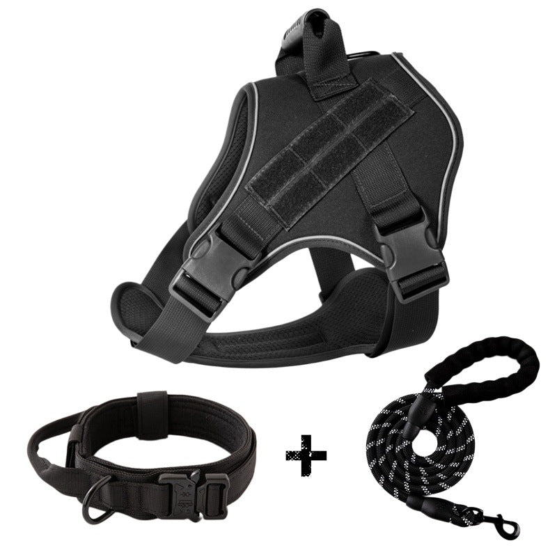 Breathable Tactical Harness For Large Dogs