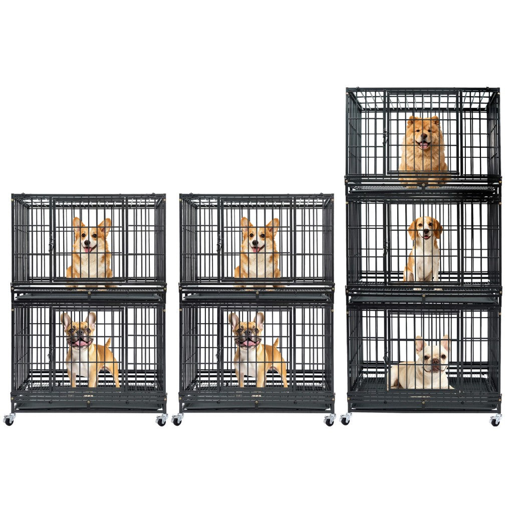 37" Stackable Heavy Duty Dog Kennel 371D08