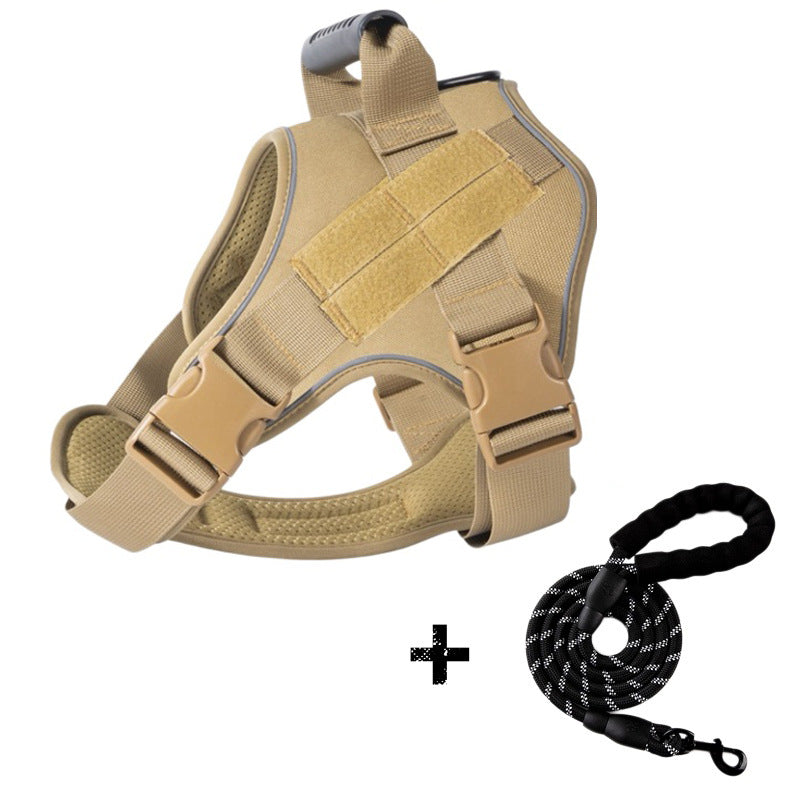 Breathable Tactical Harness For Large Dogs