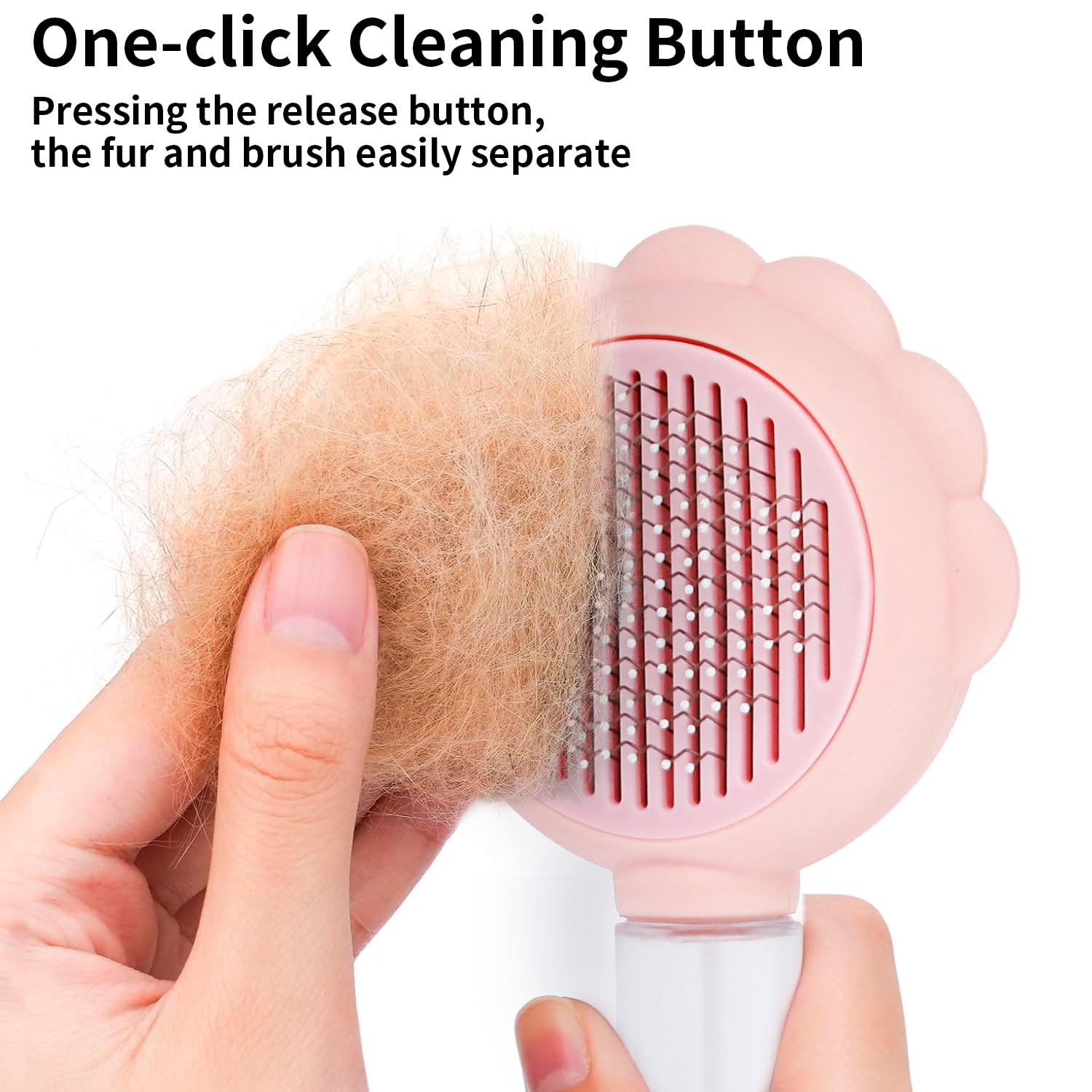Self-Cleaning Spray Slicker Brush For Cats