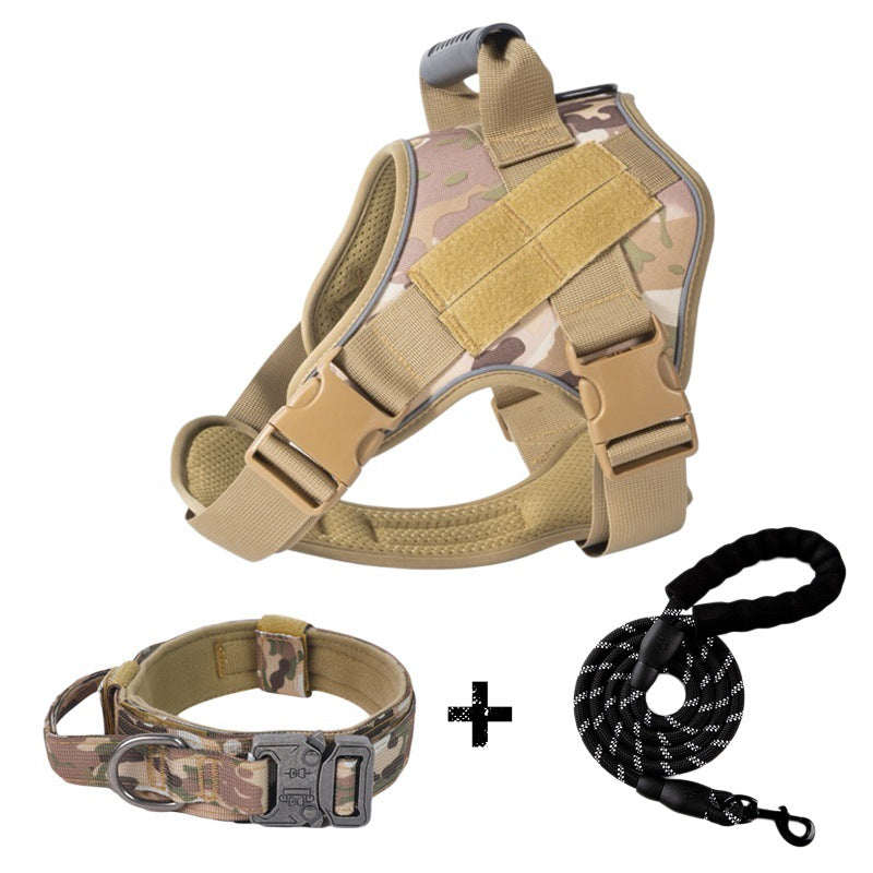 Breathable Tactical Harness For Large Dogs