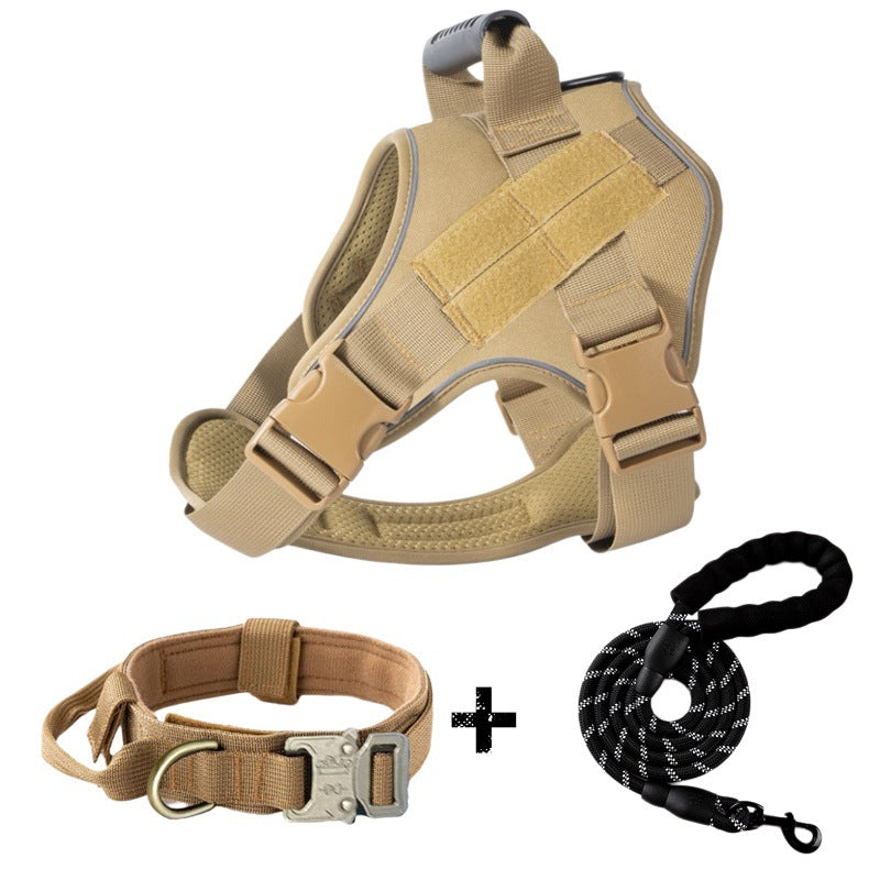 Breathable Tactical Harness For Large Dogs