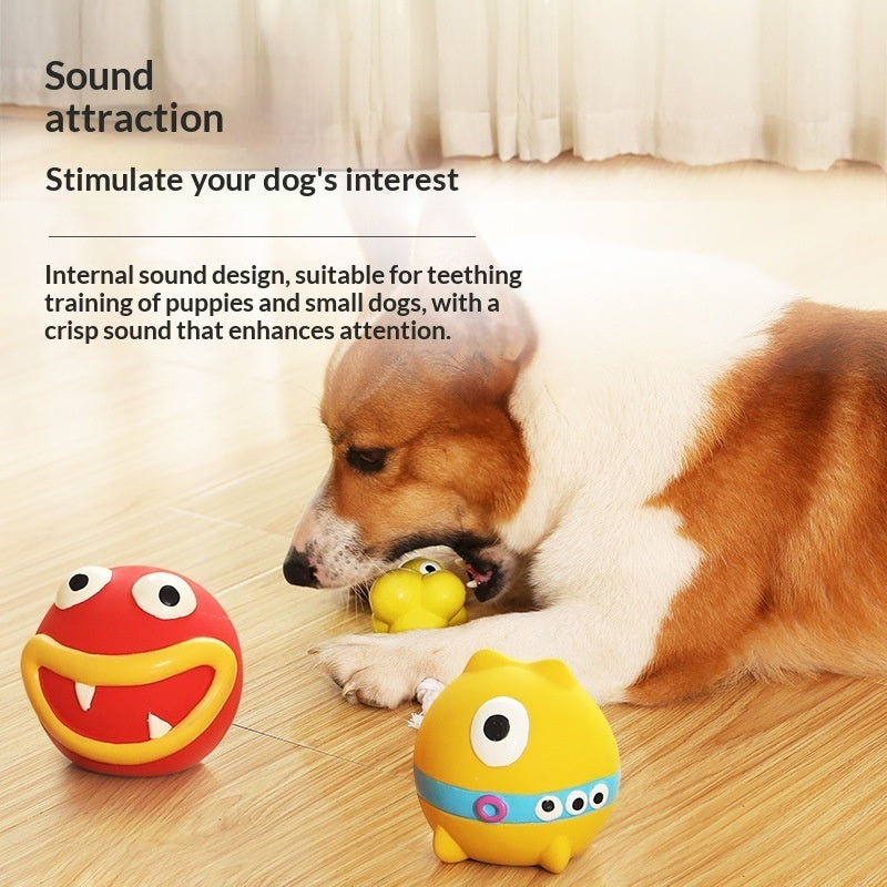 Durable Natural Latex Pet Squeaky Chew Toy
