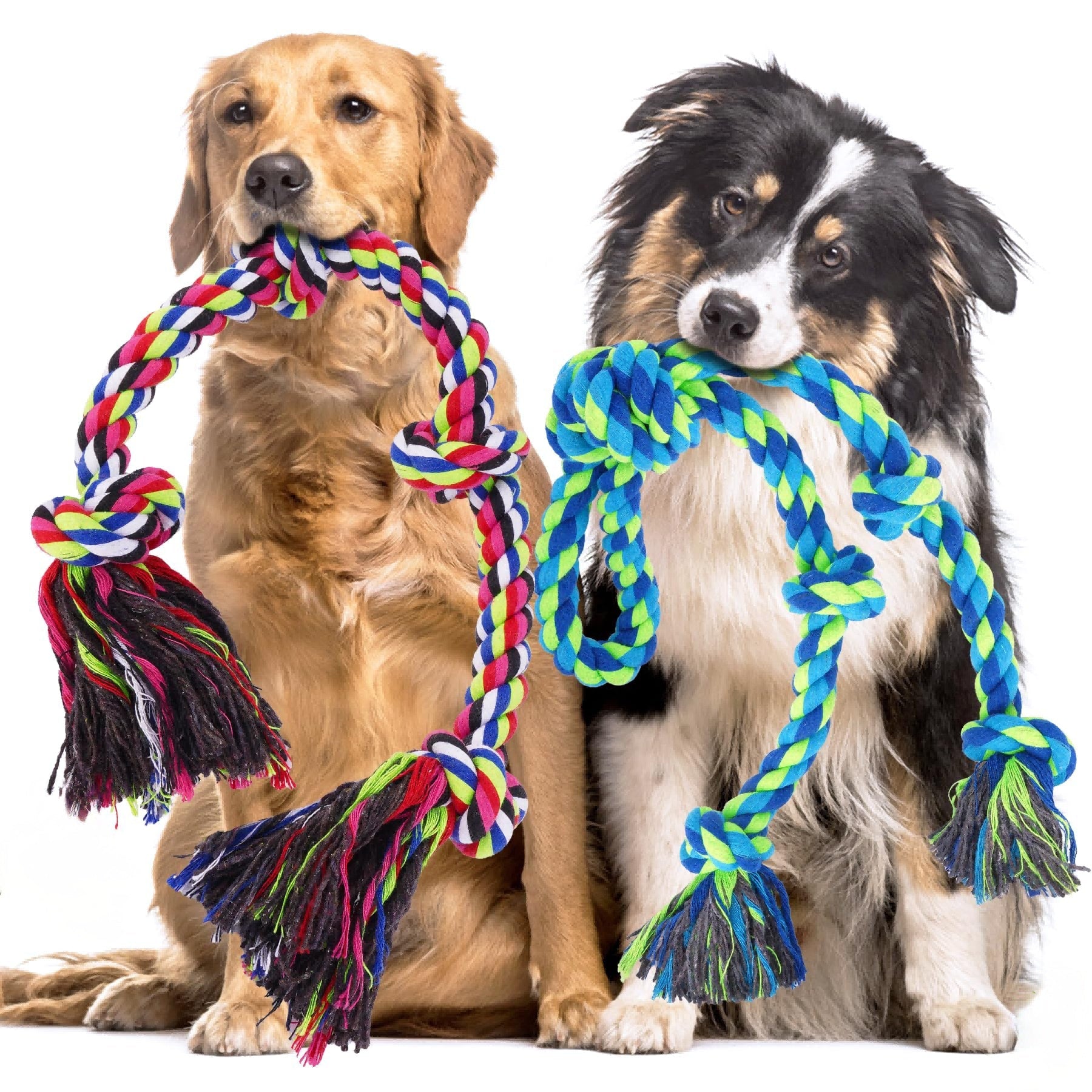 Tough Dog Rope Tug Toy Aggressive Chewers