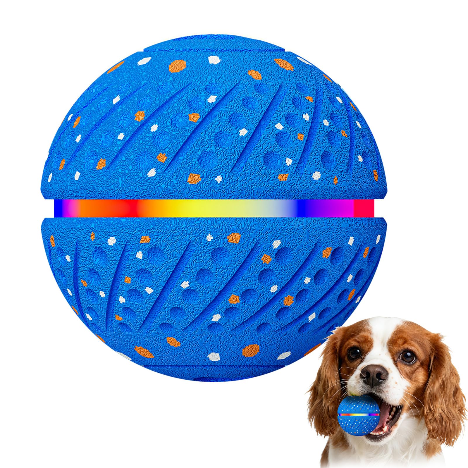 Tough Smart Moving Bouncing Dog Ball Interactive