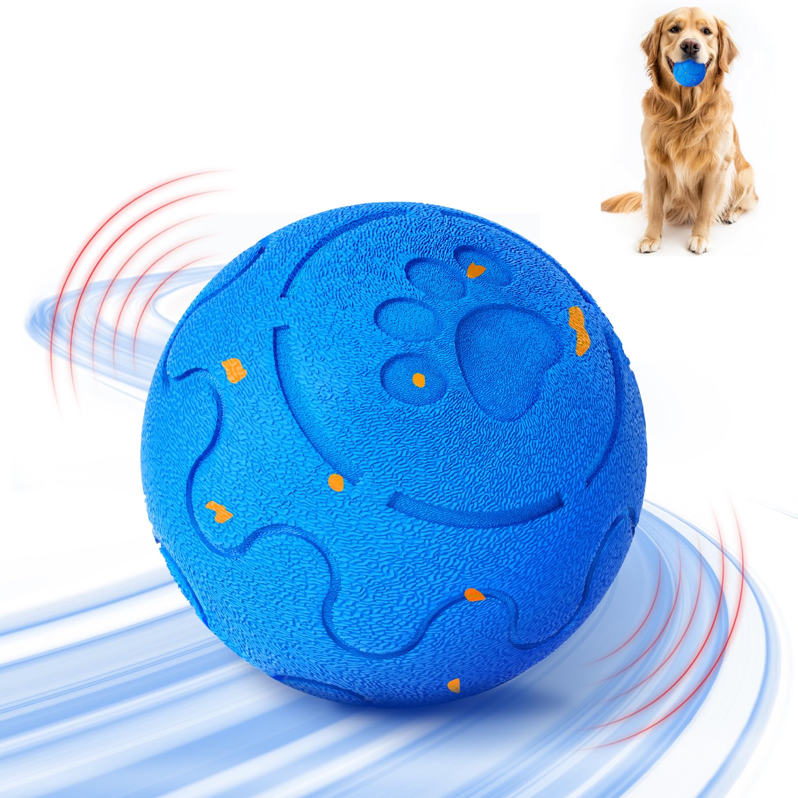 Smart Automatic Moving Bouncing Dog Ball Toy