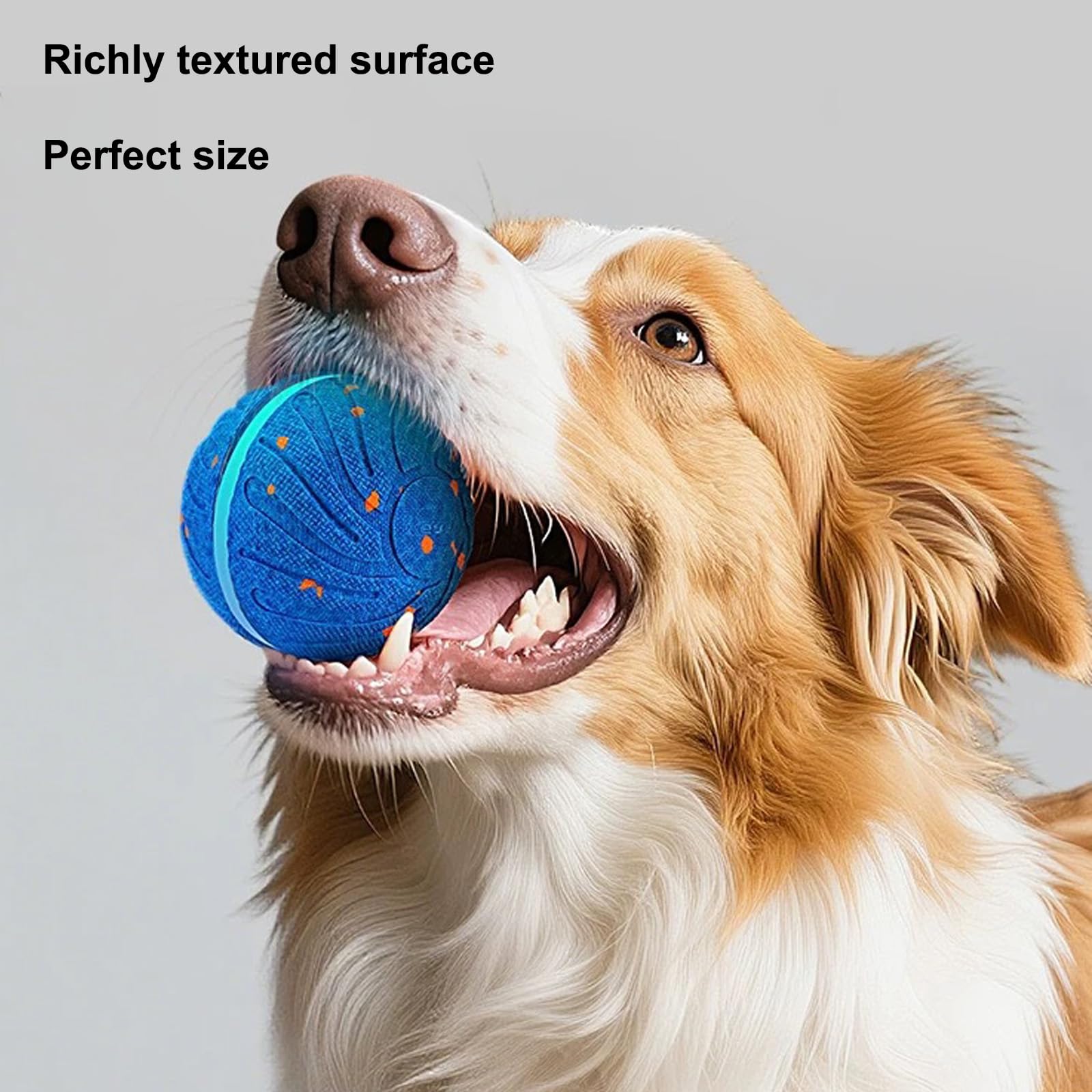 Tough Smart Moving Bouncing Dog Ball Interactive