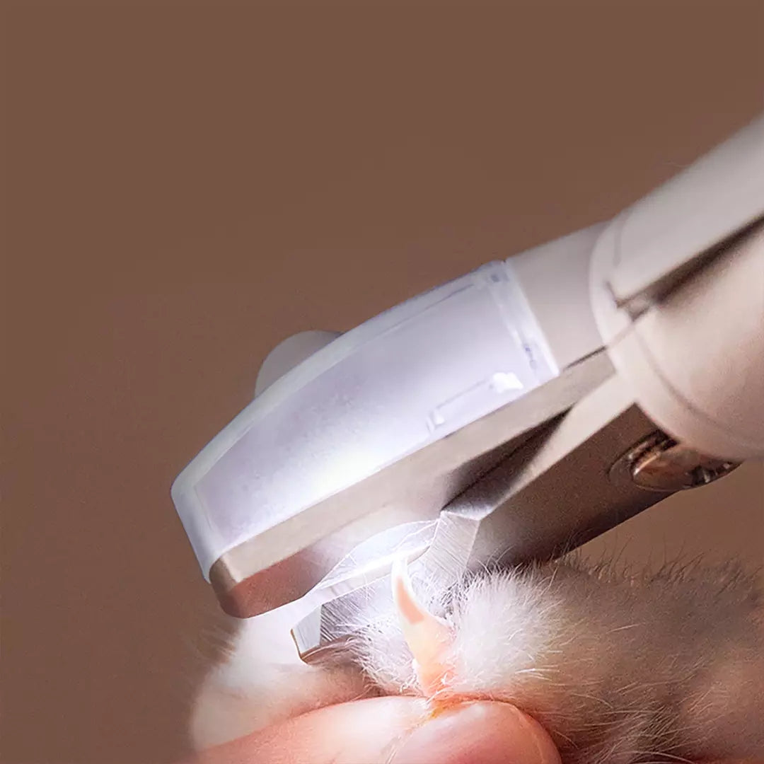 Professional LED Pet Nail Clipper Scissors