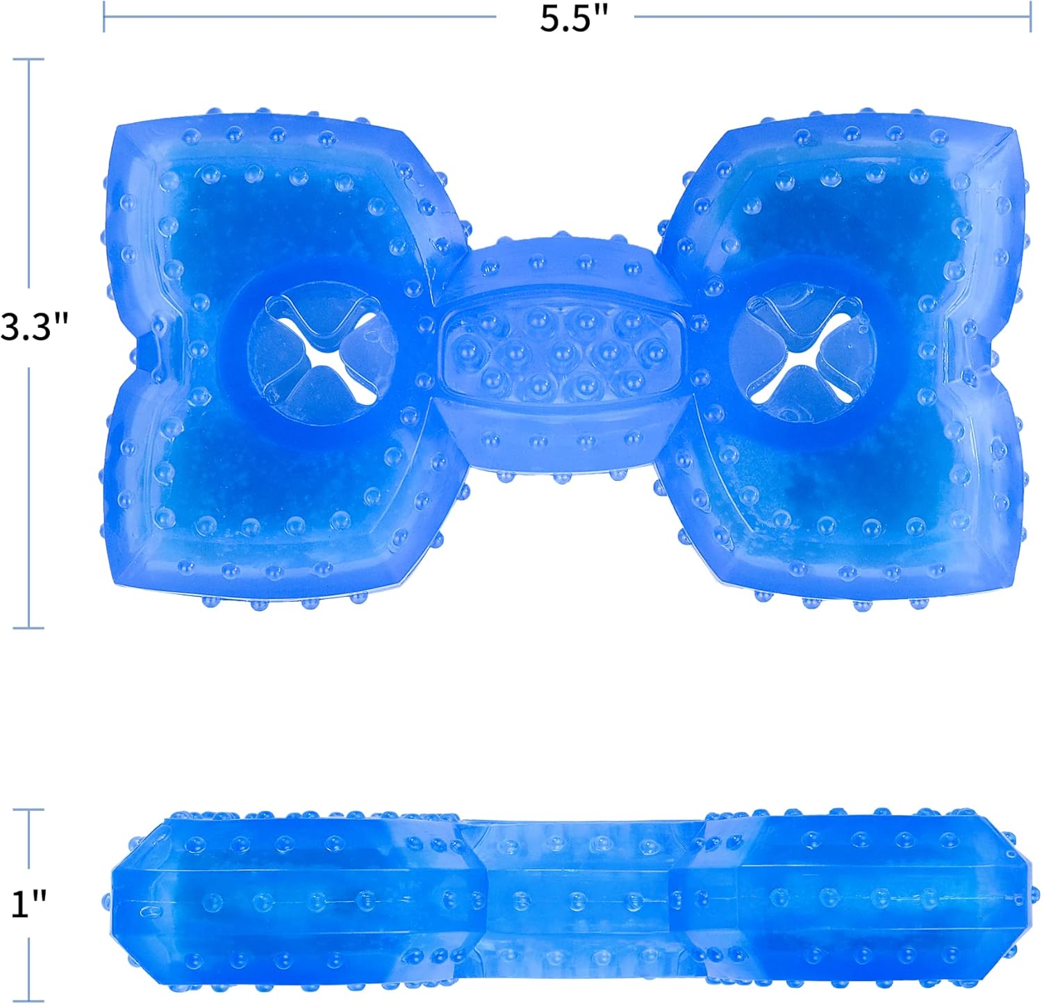Cooling Dog Teether Chew Toy Treat Dispensing