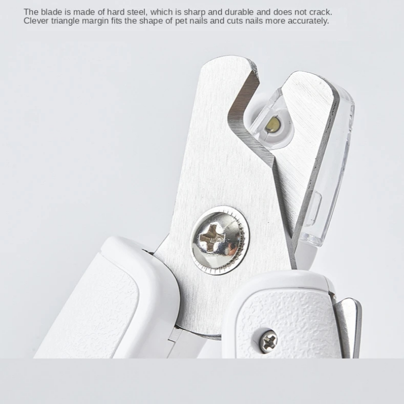 Professional LED Pet Nail Clipper Scissors