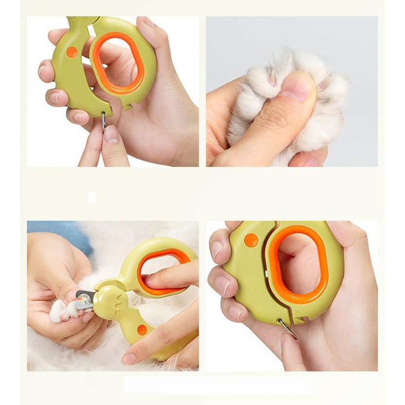 LED Light Pet Nail Clippers For Dogs Cats