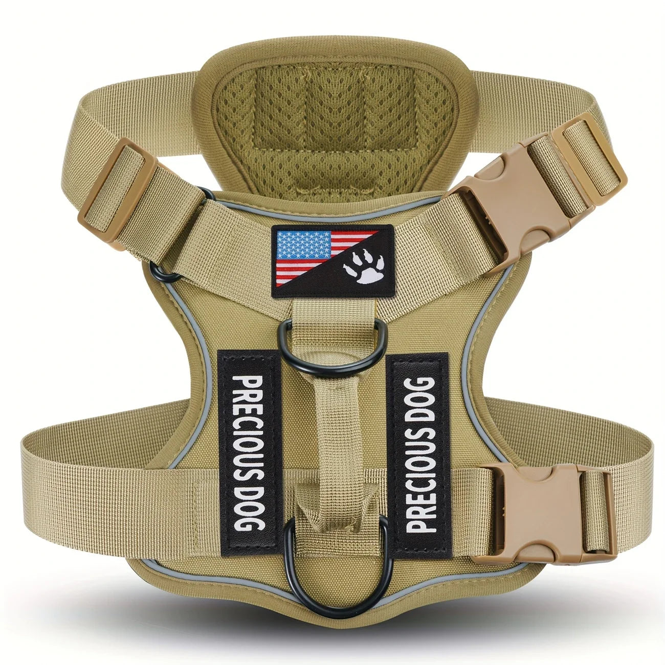 Tactical Reflective Anti-Pull Dog Harness