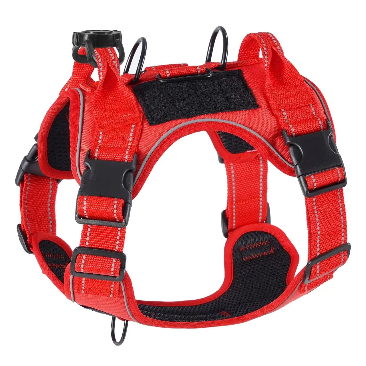 No-Pull Adjustable Dog Harness With Locator Cover