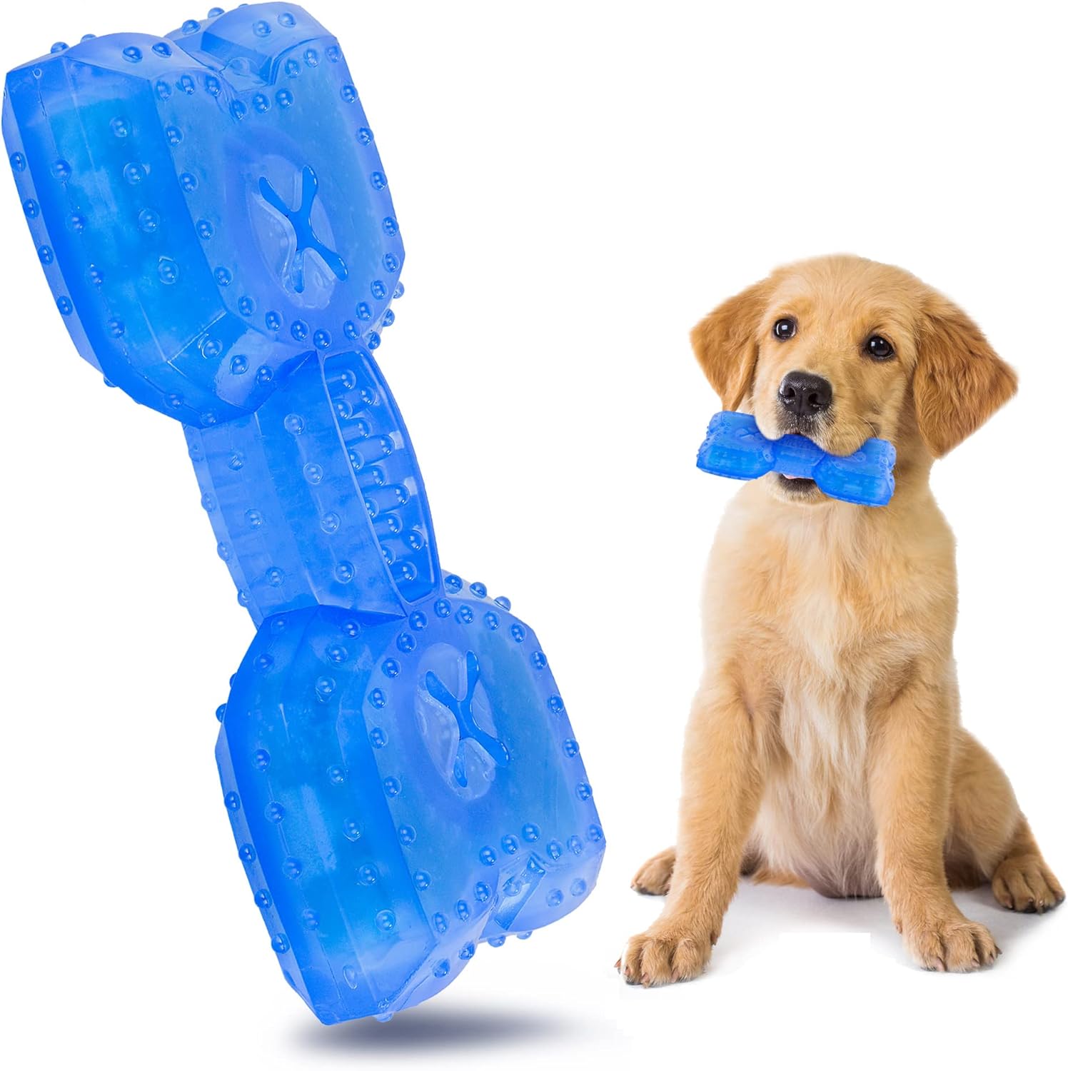 Cooling Dog Teether Chew Toy Treat Dispensing