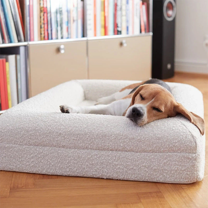 Luxury Waterproof Memory Foam Dog Bed