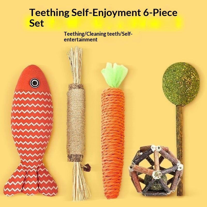 Pet Supplies Cat Toy Gift Set Interactive