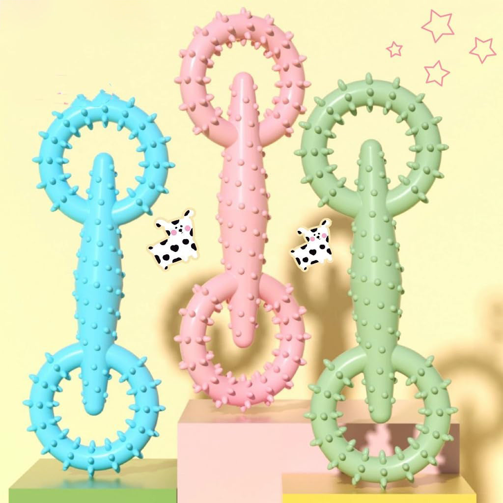Pet Pull Ring Dog Chew Toy Durable