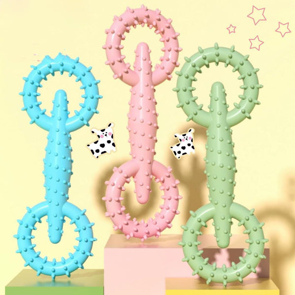 Pet Pull Ring Dog Chew Toy Durable
