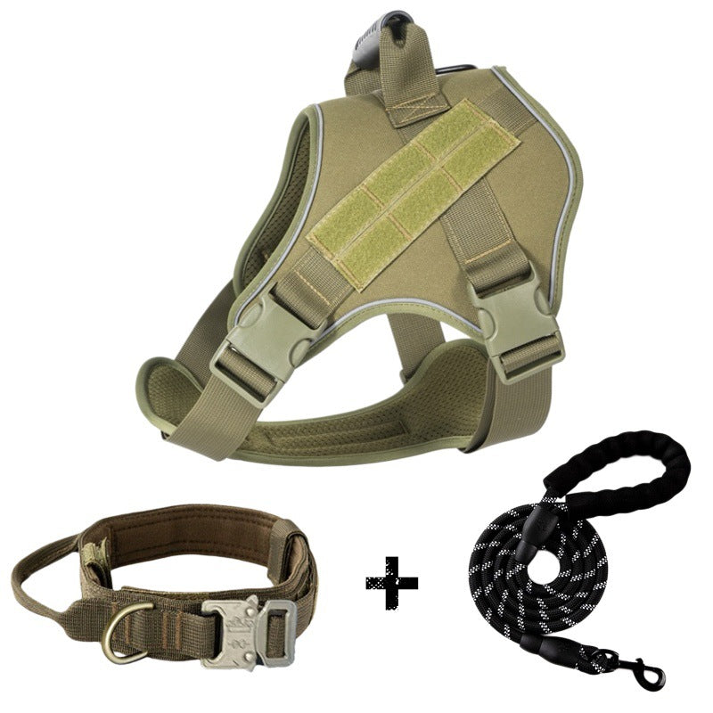 Breathable Tactical Harness For Large Dogs