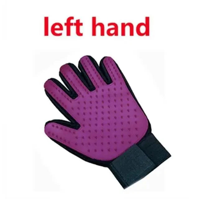 Gentle Pet Grooming Hair Remover Gloves