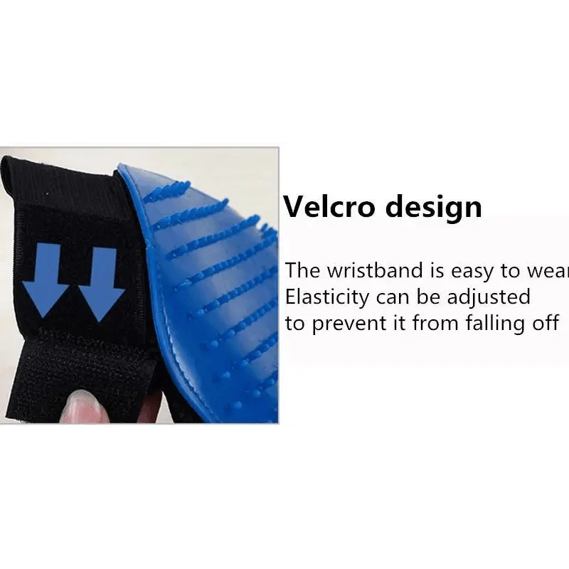 Gentle Pet Grooming Hair Remover Gloves