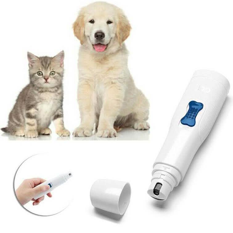 Electric Pet Nail Grinder Trimmer Grooming Kit