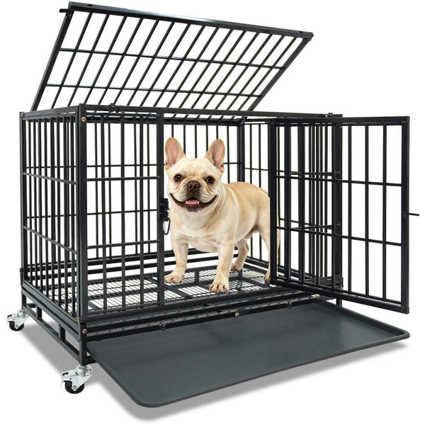37" Stackable Heavy Duty Dog Kennel 371D08