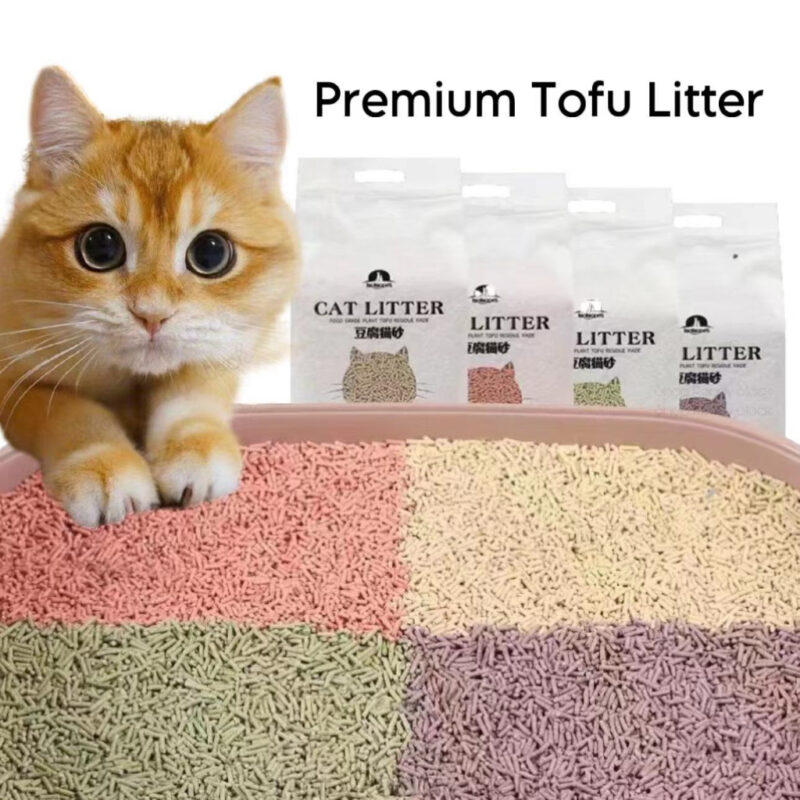 Premium Tofu Cat Litter [Lavender Scent]